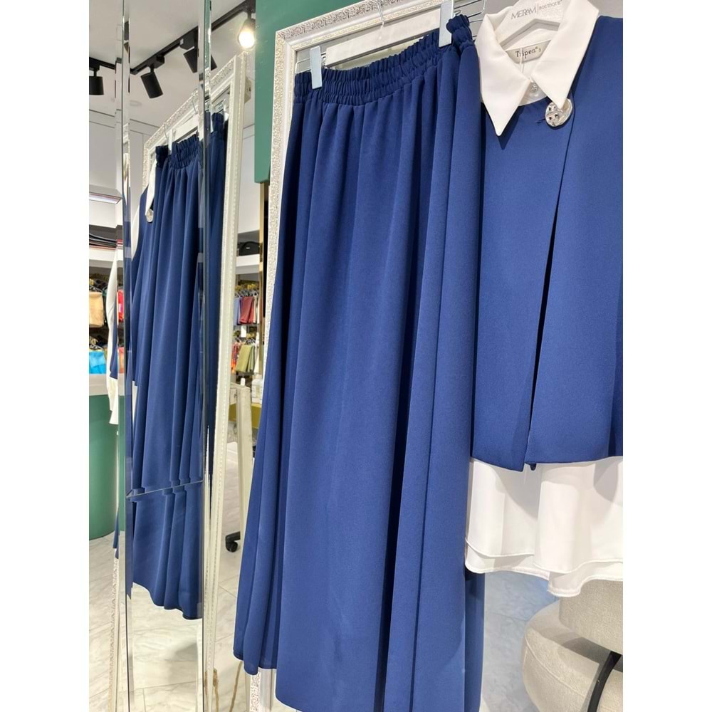 TRİPEN ETEKLİ TAKIM - LACİVERT - 3