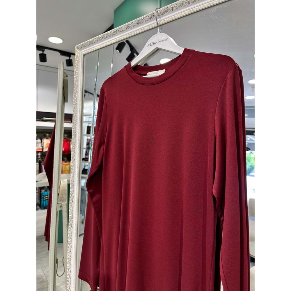 ADN PENYE TUNİK - BORDO - 1