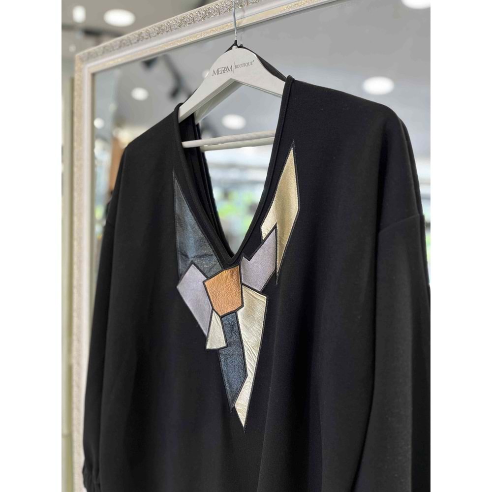 NARS BLUZ - SİYAH - 1