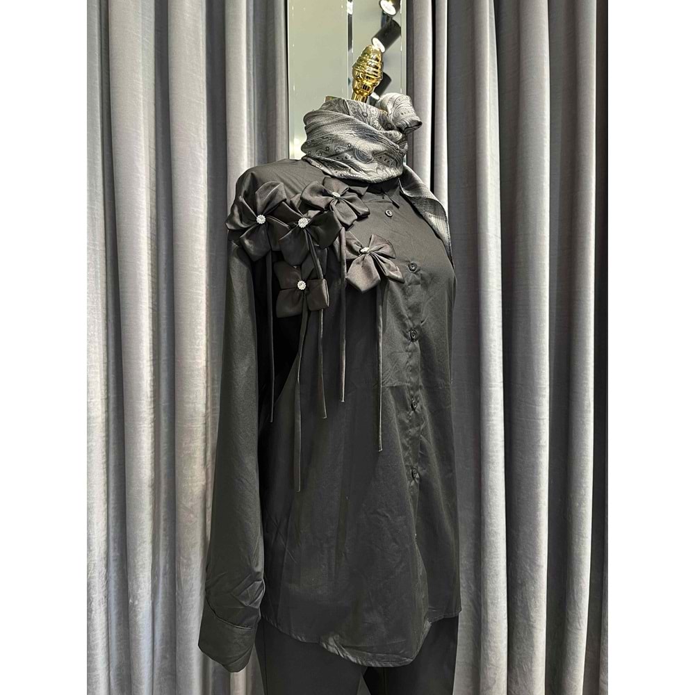 MOOR VOGAE GÖMLEK - SİYAH - STANDART