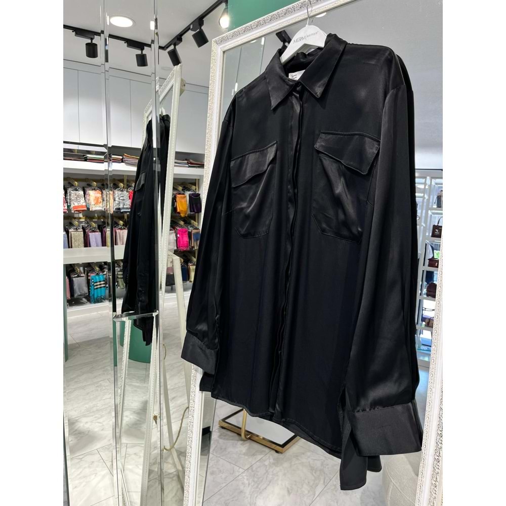 VUU GÖMLEK - SİYAH - 38