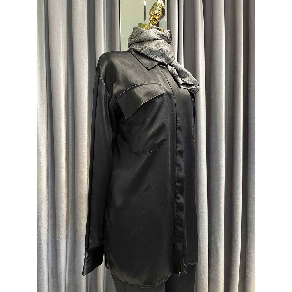 VUU GÖMLEK - SİYAH - 38