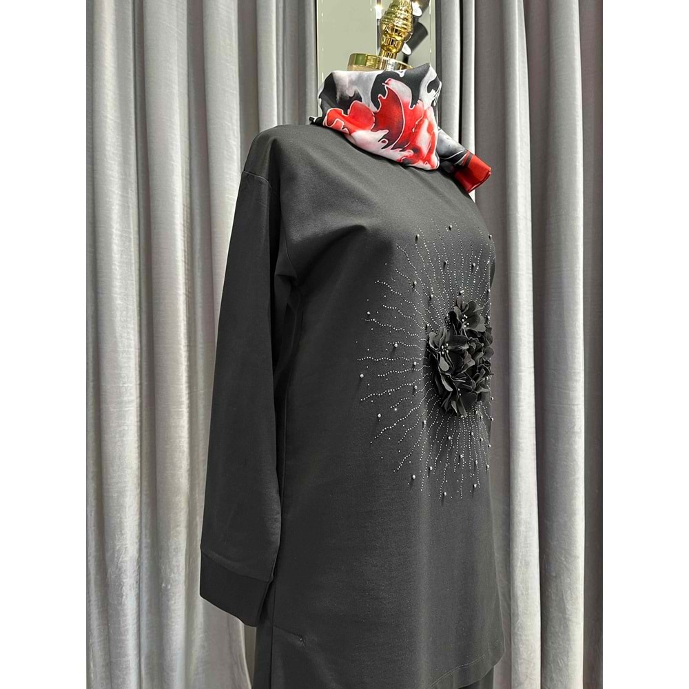 ZAFİRA ELLİE İKİLİ TAKIM - SİYAH - 2