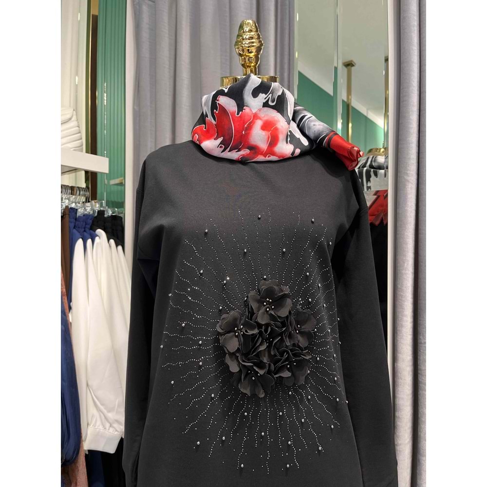 ZAFİRA ELLİE İKİLİ TAKIM - SİYAH - 2