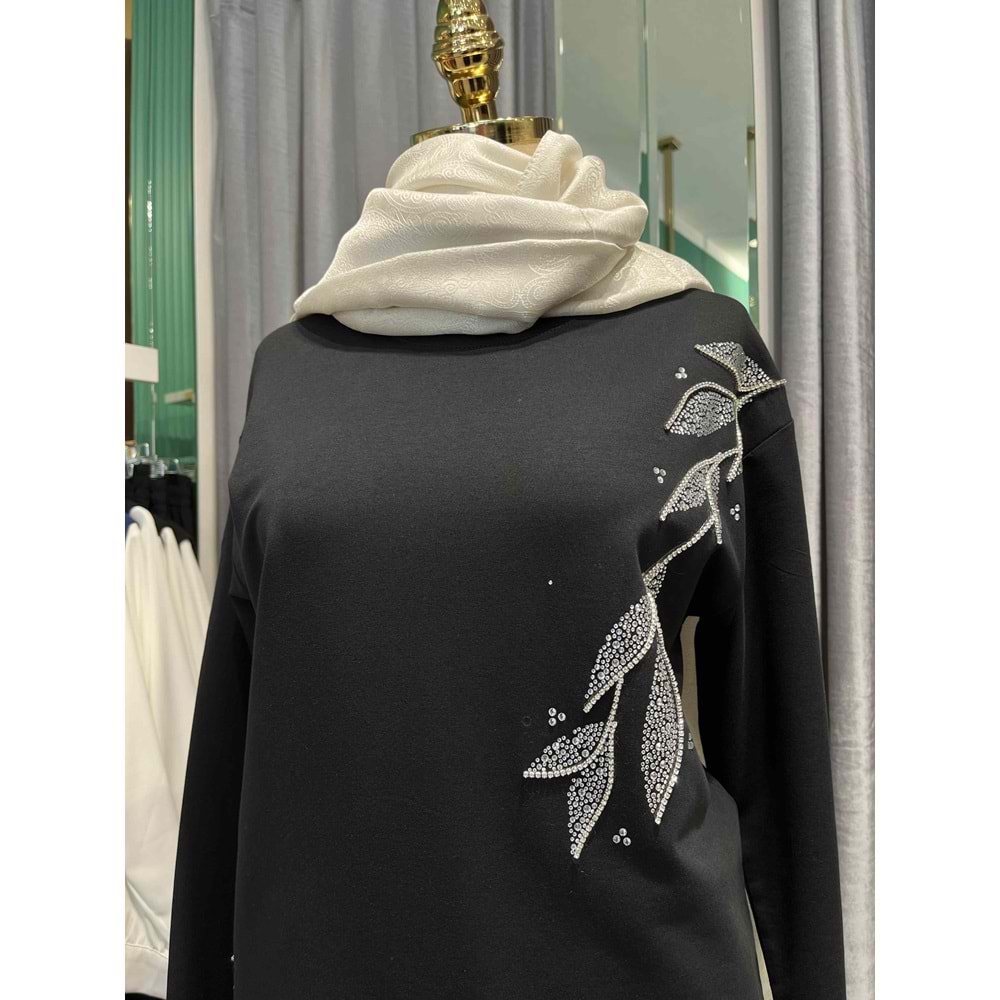 ZAFİRA JADE İKİLİ TAKIM - SİYAH - 2