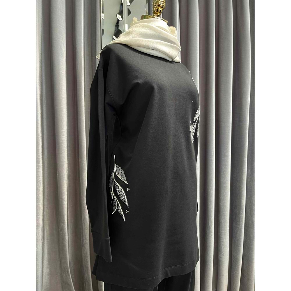 ZAFİRA JADE İKİLİ TAKIM - SİYAH - 2