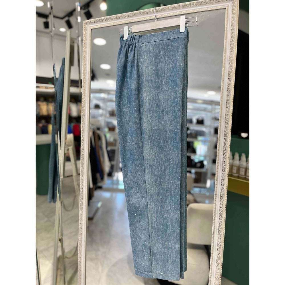 SELİNADA KOT PANTOLON - AÇIK MAVİ - 40
