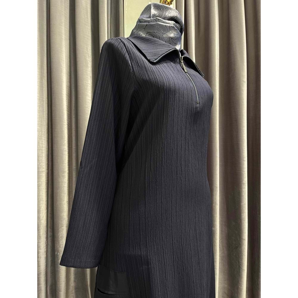 MICCA ELBİSE 251311M - LACİVERT - 44