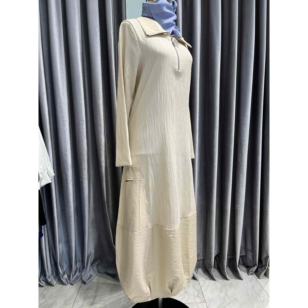 MICCA ELBİSE 251311M - BEJ - 40