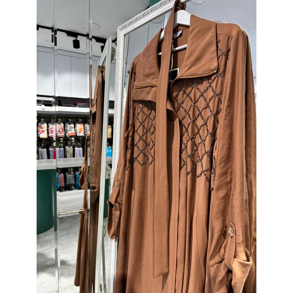 ORHAN STORE KAP 04-1554 - KAHVERENGİ - 50