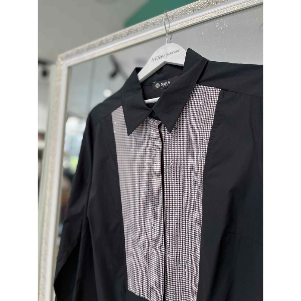 NARS GÖMLEK PAYETLİ KAZAYAĞI - SİYAH - 2