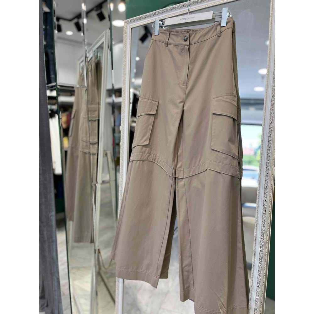 VUU KARGO PANTOLON - BEJ - 40