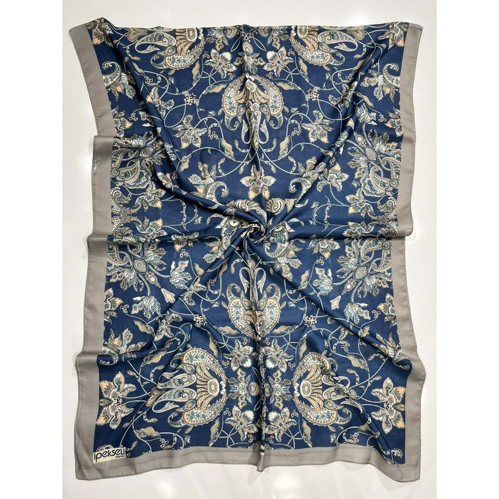 İPEKSELİ PAMUKLU ŞAL DESEN 4 - 2