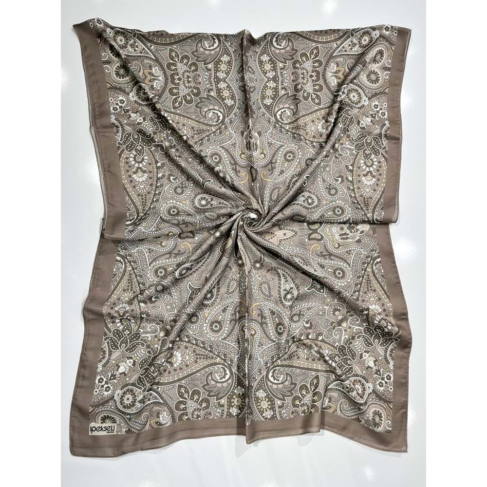 İPEKSELİ PAMUKLU ŞAL DESEN 7 - 6