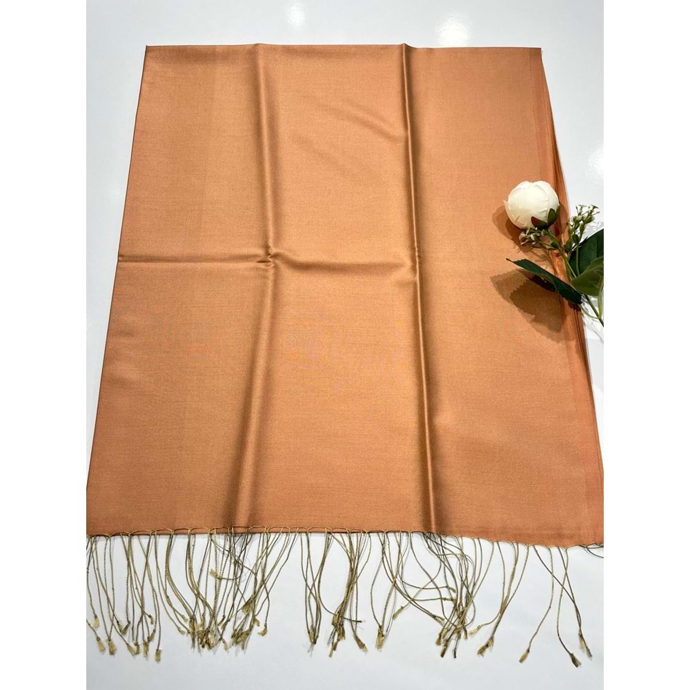 İPEKEVİ İPEK ŞAL DÜZ RENK - 1