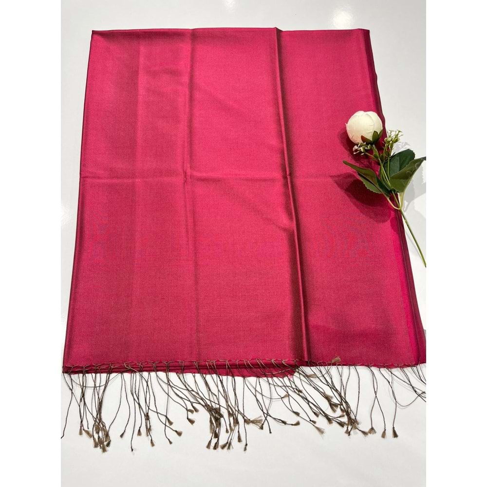 İPEKEVİ İPEK ŞAL DÜZ RENK - 7