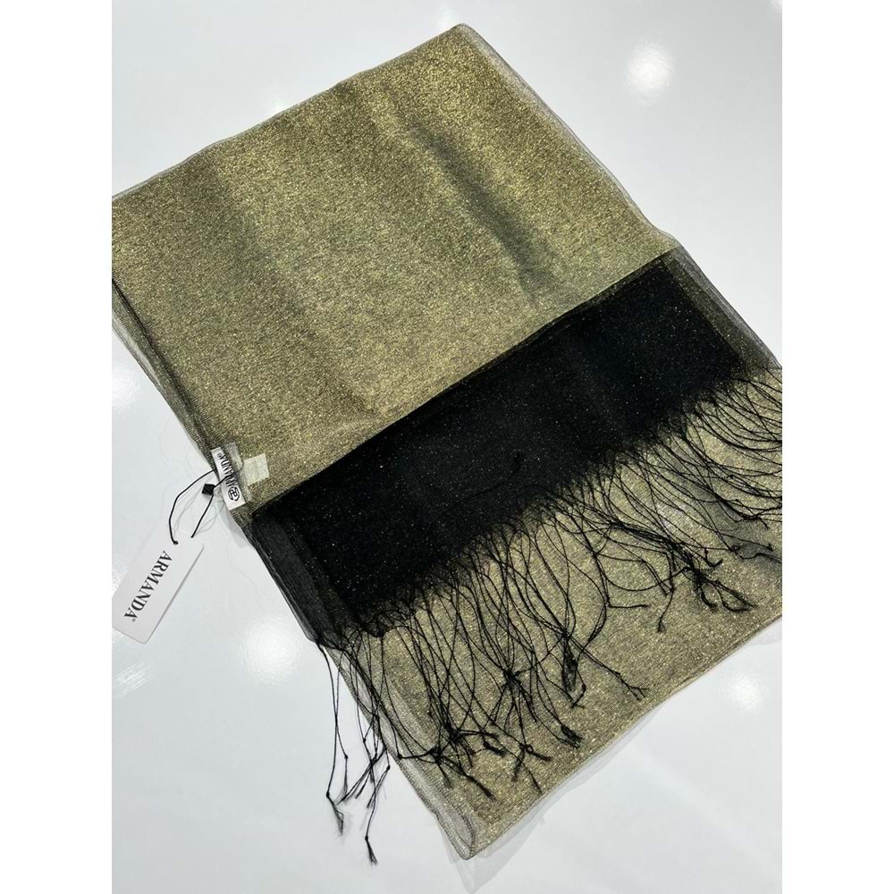 ARMANDA SİMLİ TÜL ŞAL %30 İPEK - 3