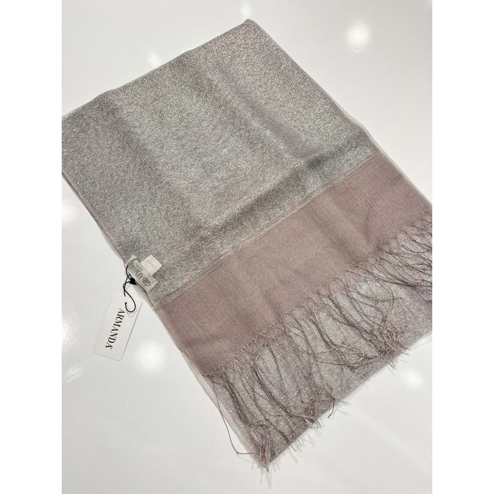 ARMANDA SİMLİ TÜL ŞAL %30 İPEK - 7