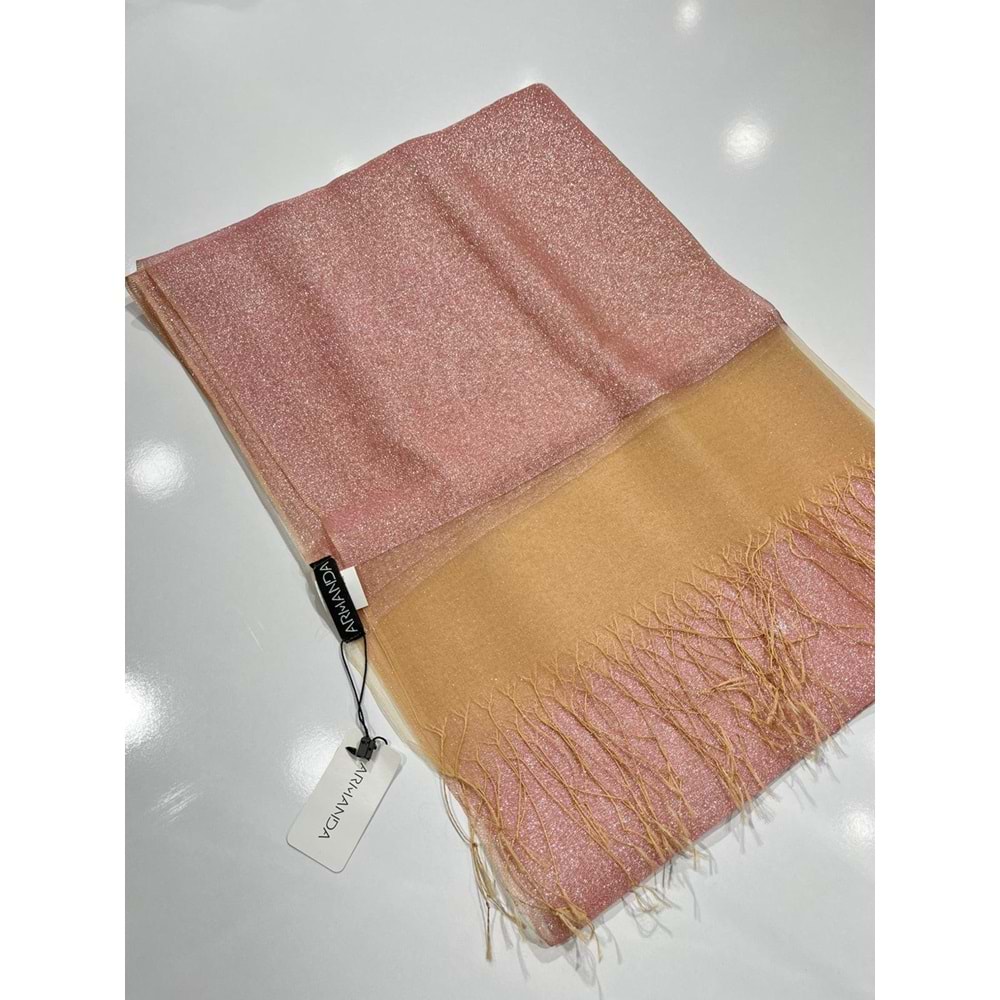 ARMANDA SİMLİ TÜL ŞAL %30 İPEK - 8