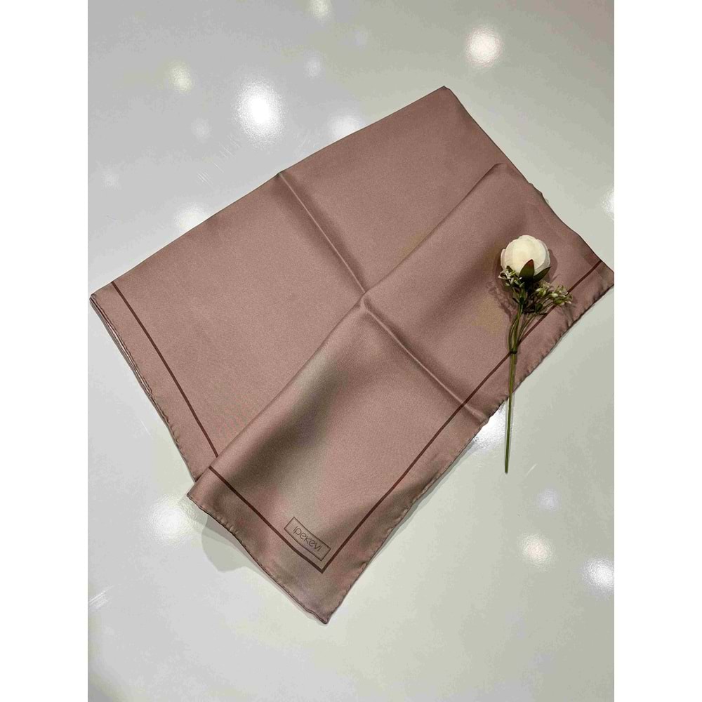 İPEKEVİ DÜZ RENK EŞARP - 21