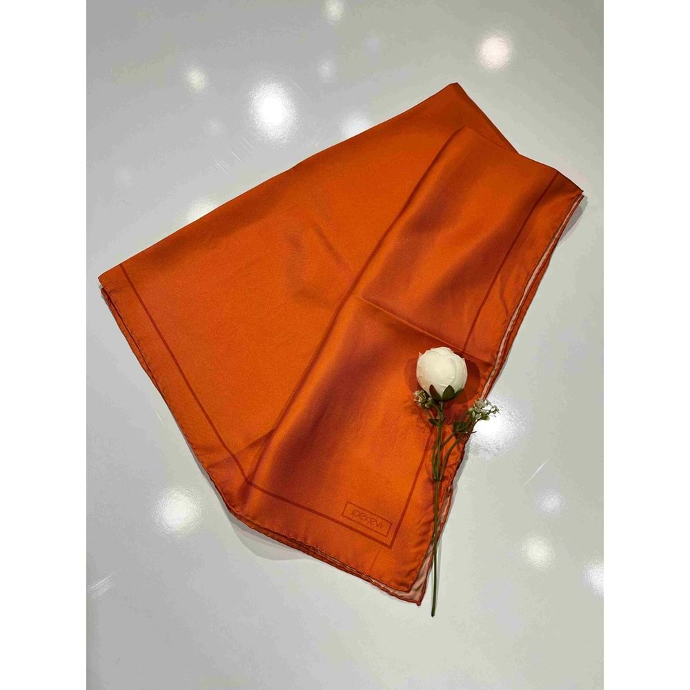 İPEKEVİ DÜZ RENK EŞARP - 22