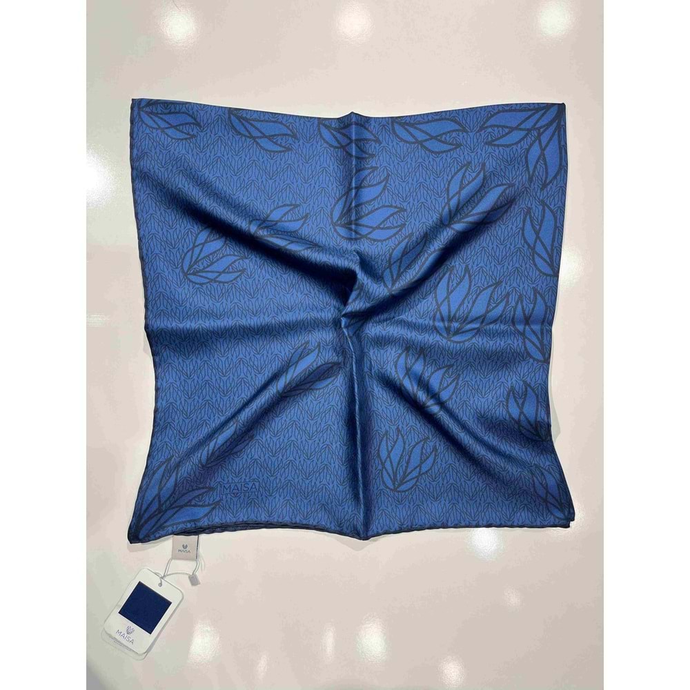 MAISA LAVİ TİVİL İPEK EŞARP - 2