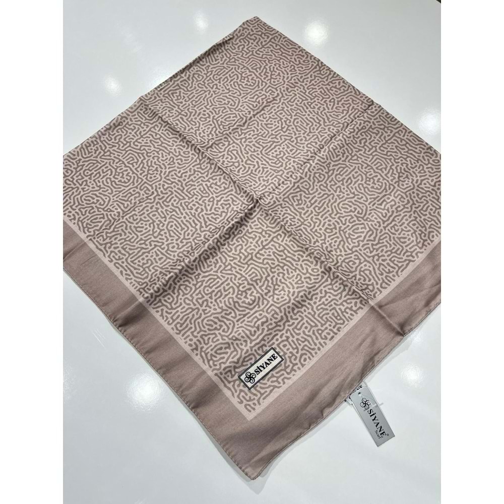 SİYANE PAMUKLU EŞARP DESEN 6 - 1