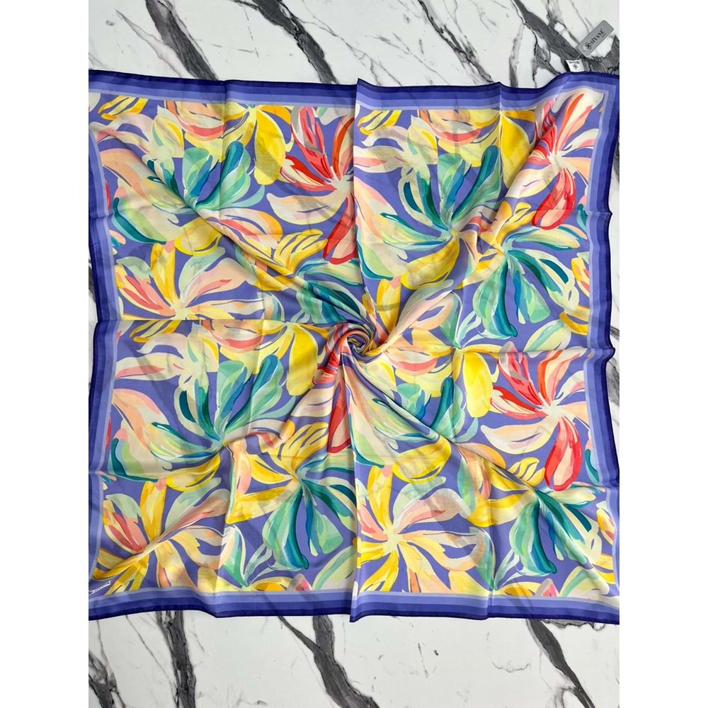 SİYANE PAMUK EŞARP DESEN 2 - 14