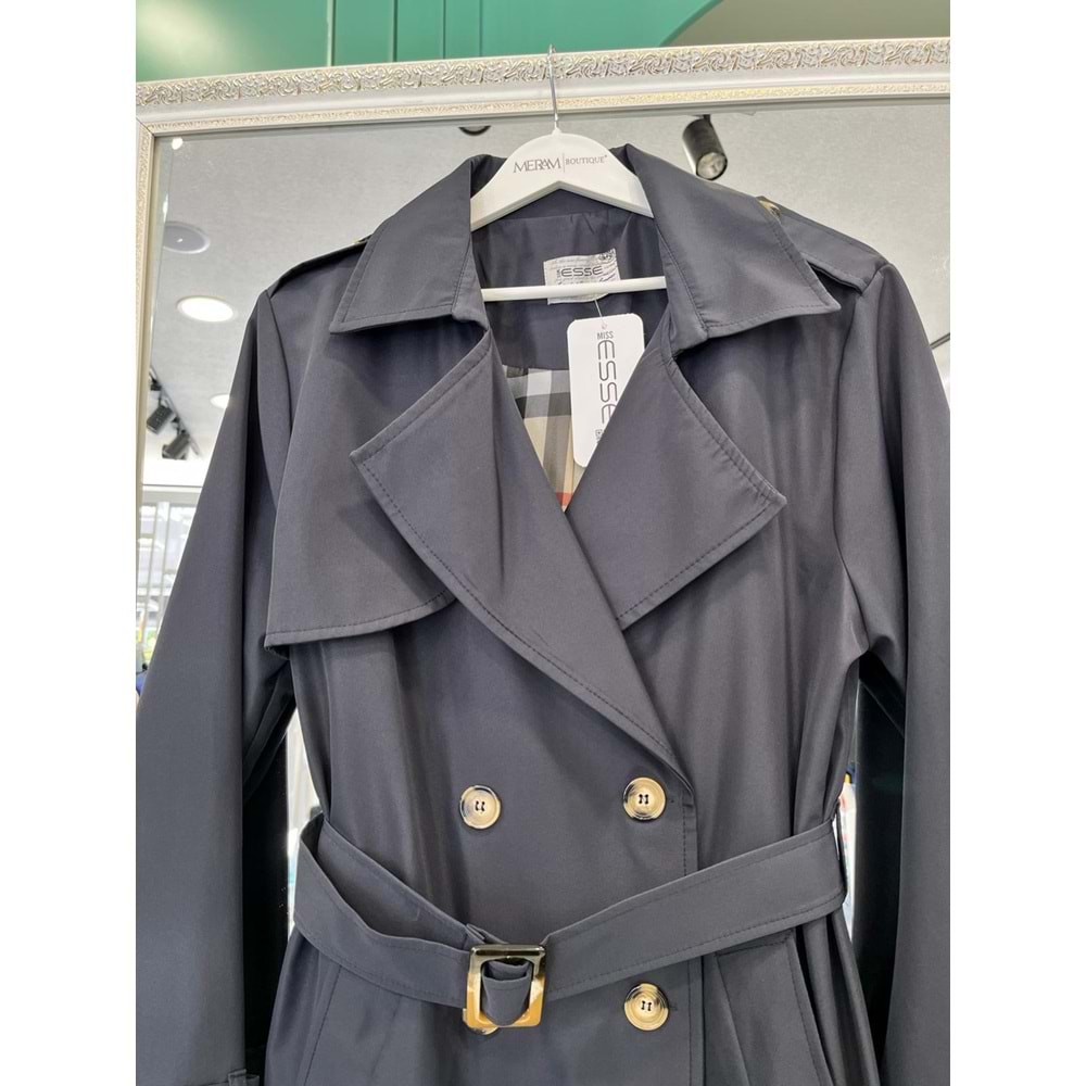 MRM TRENÇKOT SPOR TARZ 4049 - LACİVERT - M