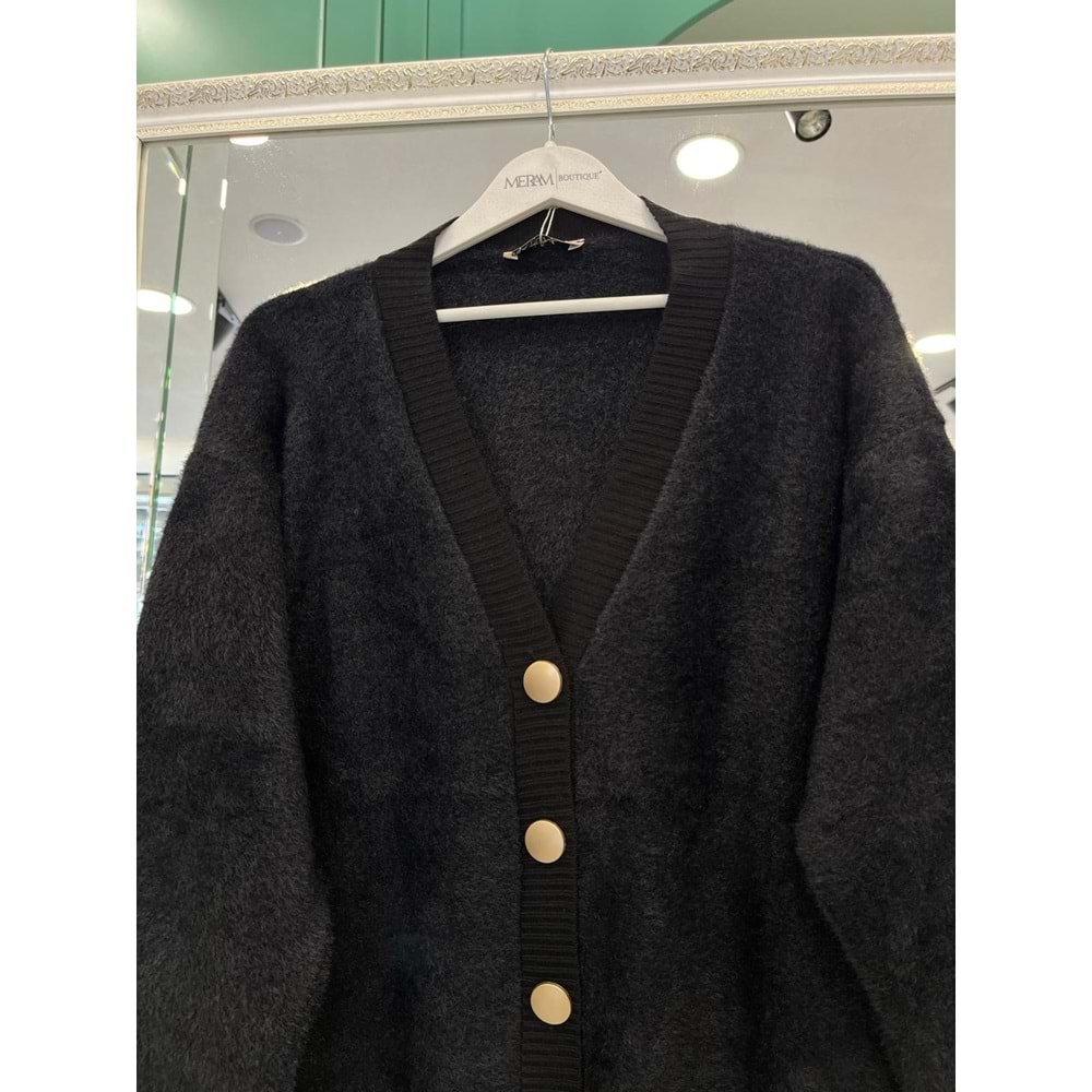 HATUN ANGORA HIRKA (36-42 BEDEN UYUMLU) - SİYAH - STANDART