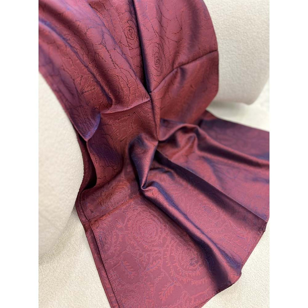 İPEKSELİ VUAL JAKAR ŞAL GÜL DESEN - 3