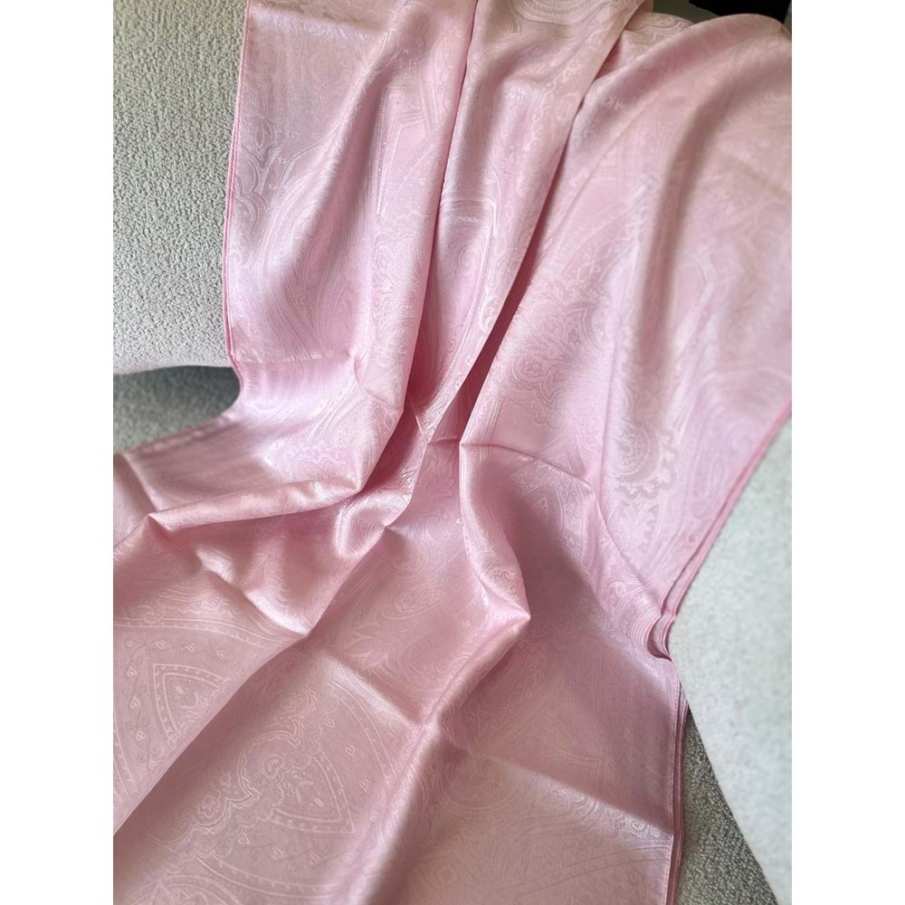 İPEKSELİ ETNİK DESEN JAKARLI ŞAL - 12