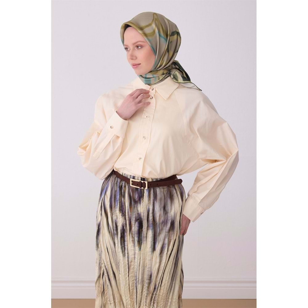 BELLİ TWİLL İPEK EŞARP 2026 DESEN 15 - 3