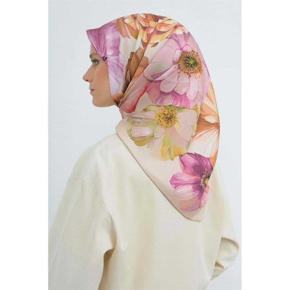 ARMİNE SAF İPEK EŞARP 2026 İLKBAHAR-YAZ DESEN 7 - 4