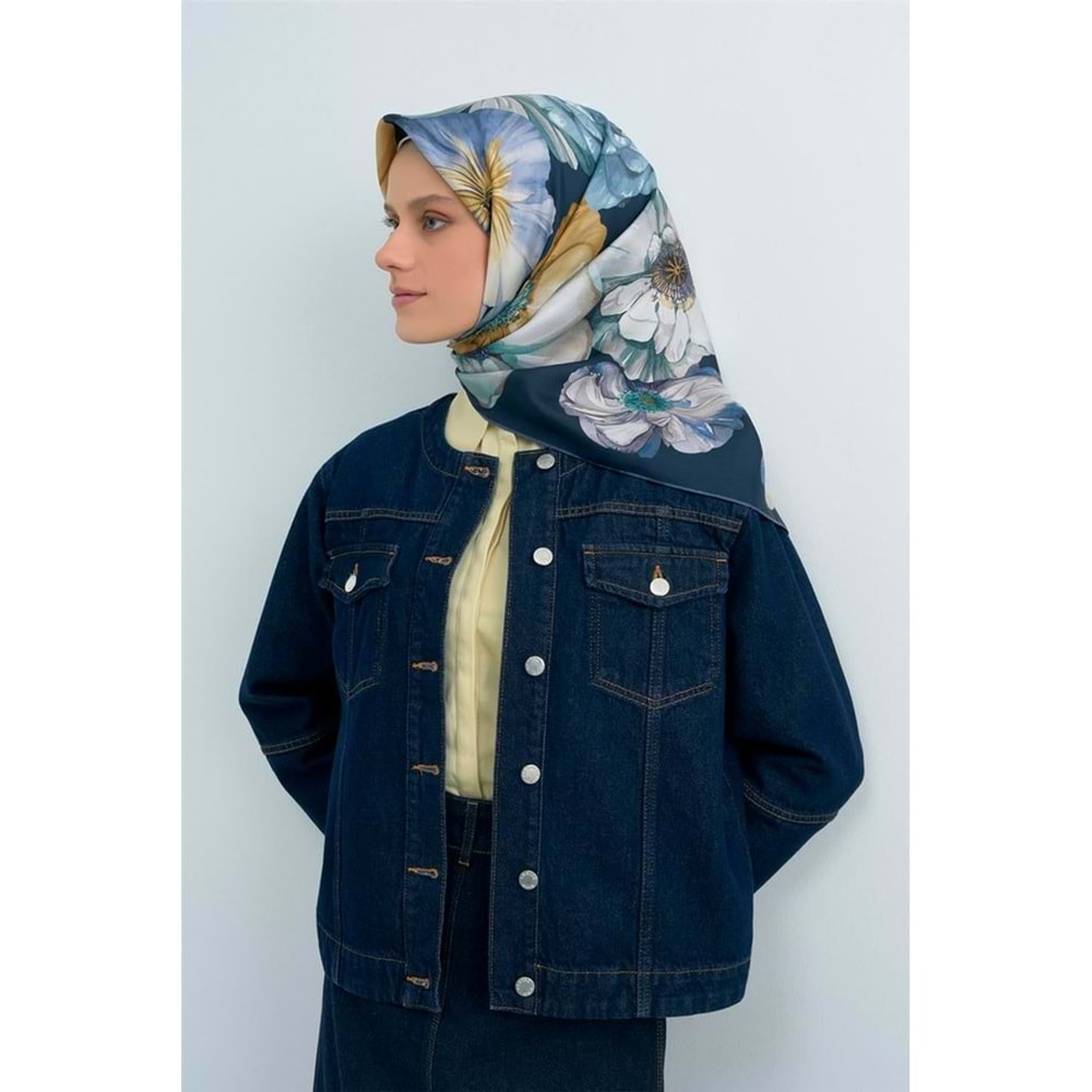 ARMİNE SAF İPEK EŞARP 2026 İLKBAHAR-YAZ DESEN 7 - 6