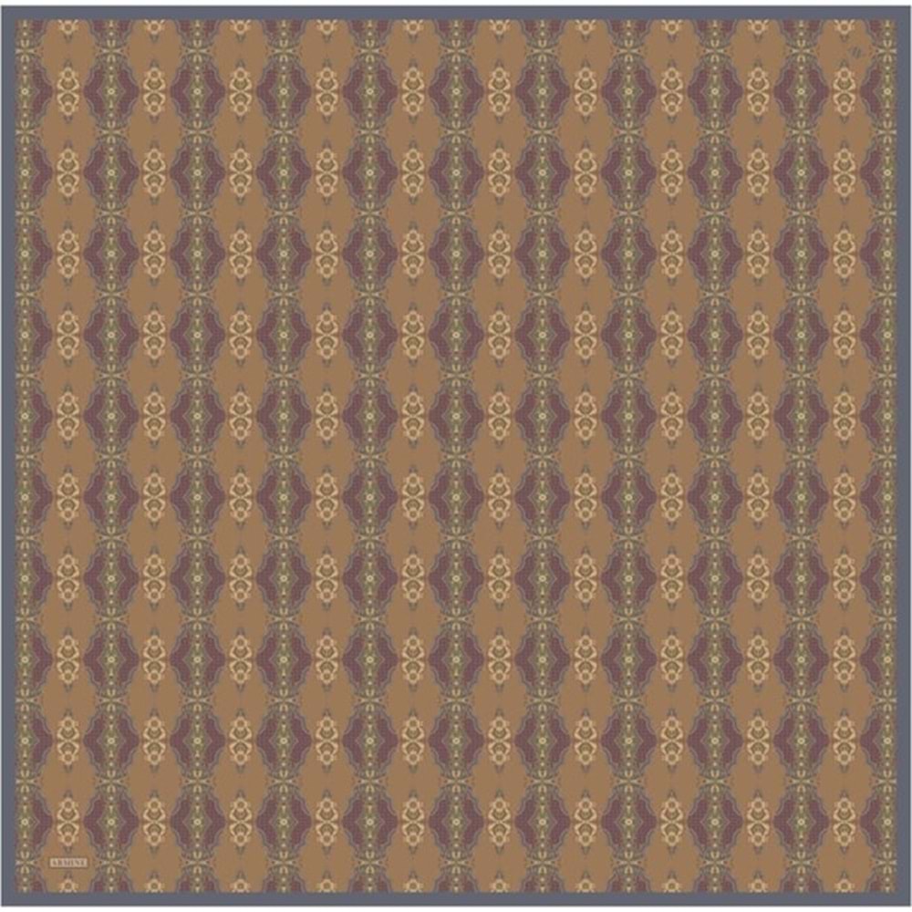 ARMİNE SAF İPEK EŞARP 2026 İLKBAHAR-YAZ DESEN 10 - 1