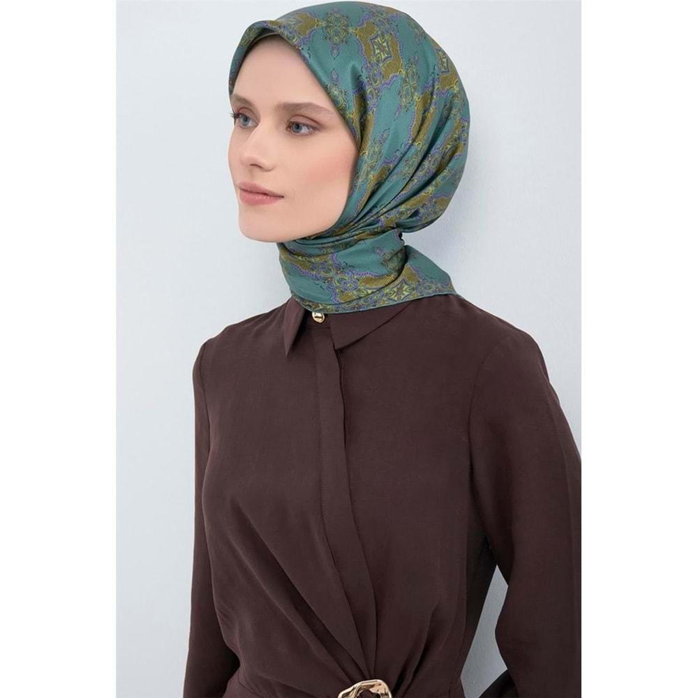 ARMİNE SAF İPEK EŞARP 2026 İLKBAHAR-YAZ DESEN 10 - 5