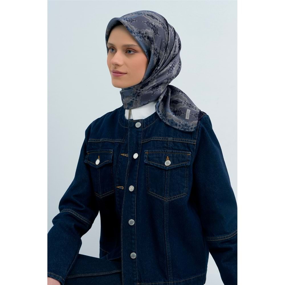 ARMİNE SAF İPEK EŞARP 2026 İLKBAHAR-YAZ DESEN 10 - 6