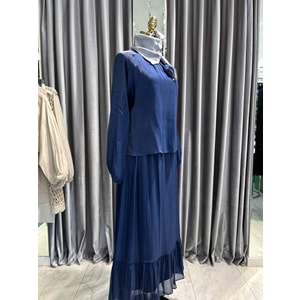 MARCHA JAKARLI ETEKLİ TAKIM - LACİVERT - 40