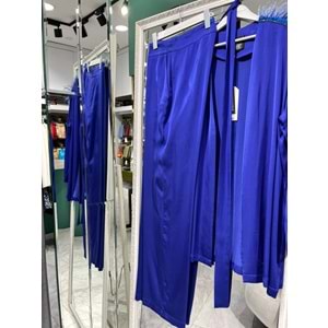 LİSA TÜYLÜ PANTOLON TAKIM - MAVİ - 1