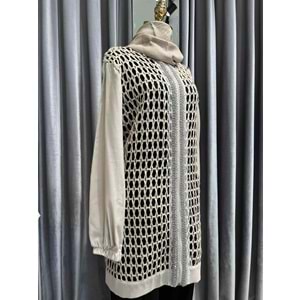 SELİNADA FİLE CEKET - BEJ - 40