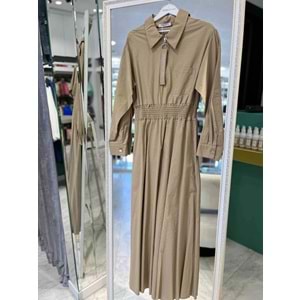 MARCHA ELBİSE 10660 - VİZON - 2