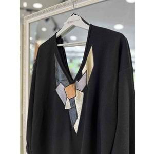 NARS BLUZ - SİYAH - 1