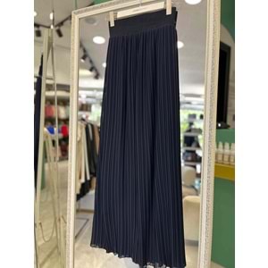 NURGÜN PİLİSELİ ETEK 3060 - LACİVERT - 1