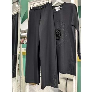 ZAFİRA ELLİE İKİLİ TAKIM - SİYAH - 1