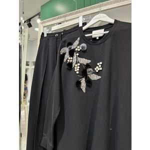 ZAFİRA VALERIA İKİLİ TAKIM - SİYAH - 2