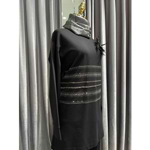 ZAFİRA CARLEEN İKİLİ TAKIM - SİYAH - 1