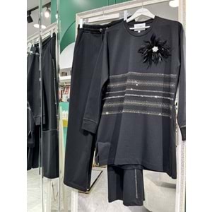 ZAFİRA CARLEEN İKİLİ TAKIM - SİYAH - 2