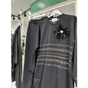 ZAFİRA CARLEEN İKİLİ TAKIM - SİYAH - 2