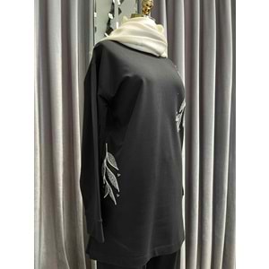 ZAFİRA JADE İKİLİ TAKIM - SİYAH - 2